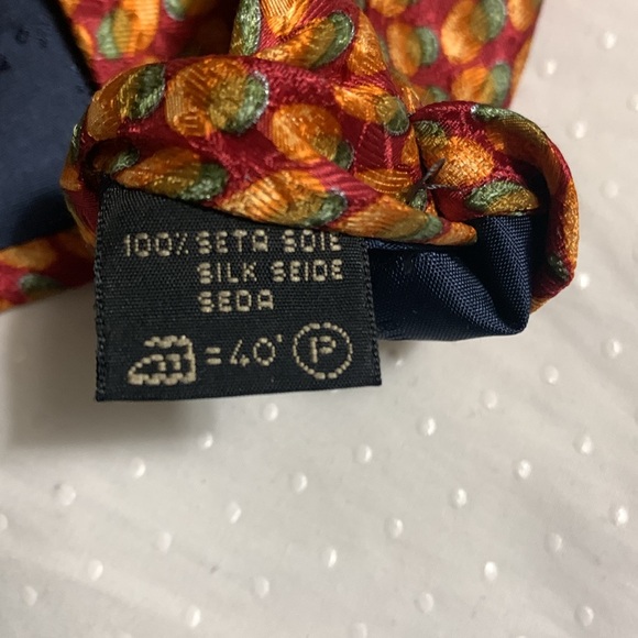 Ermenegildo Zegna Elegant 100% Silk Men's Tie - Picture 8 of 10